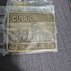 Clark Belt Buckle Forklifts 1917 - 1923 - 1930‎ - 1938   NOS